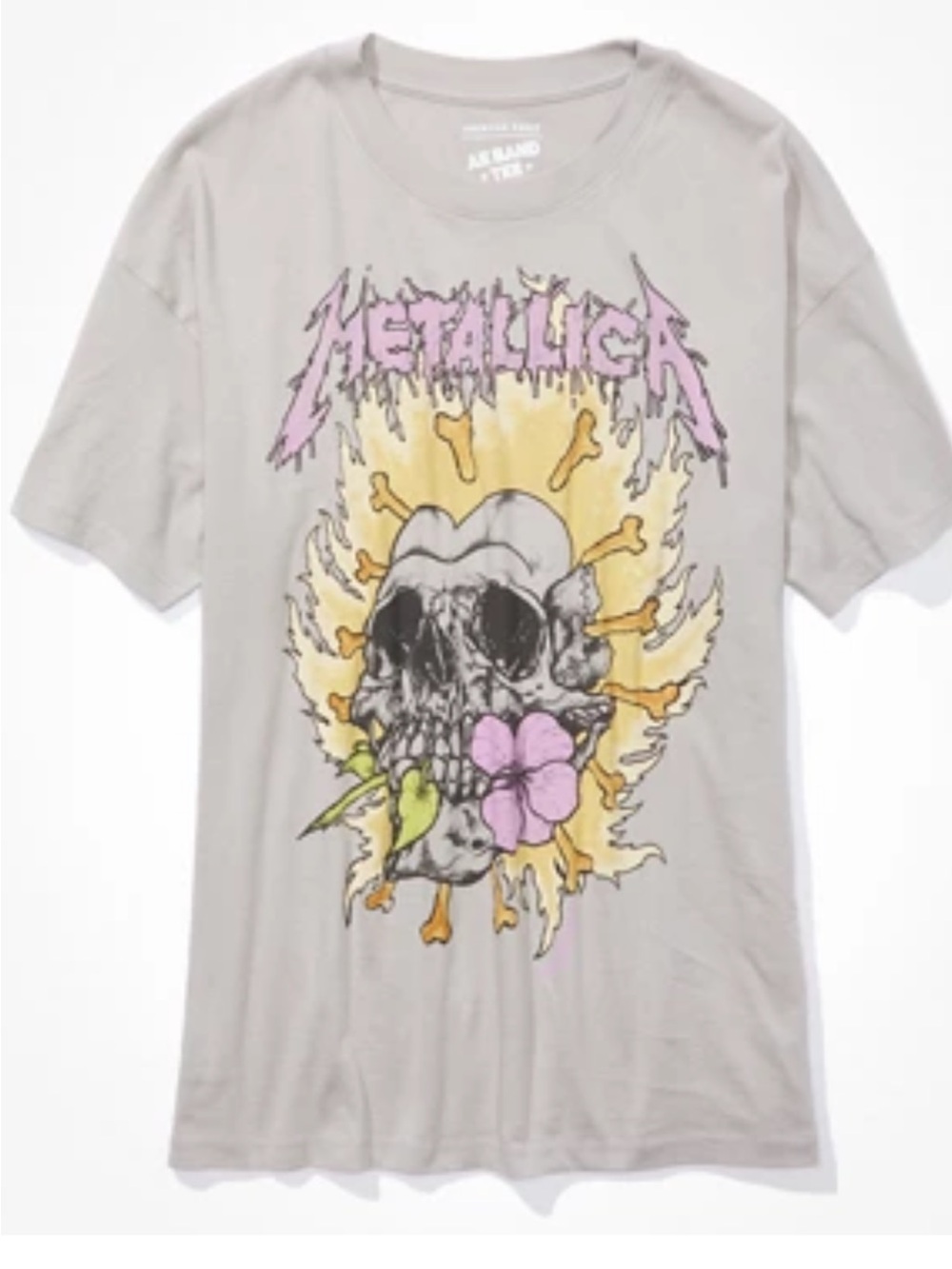 AE Oversized Metallica Graphic Tee
